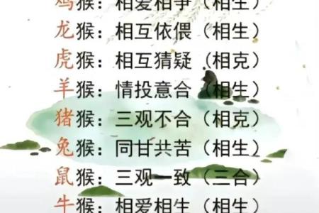 男猴女马生肖配对姻缘