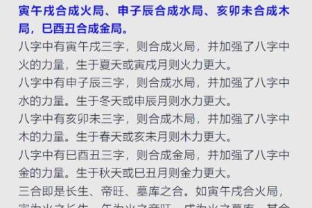 八字新手入门：三会局是什么？