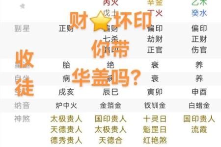四柱八字命理 四柱八字命理术语大全
