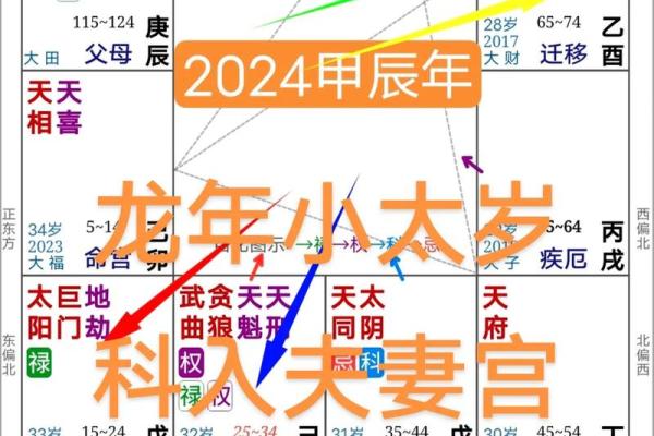 紫薇星左辅右弼入夫妻宫