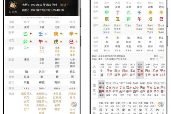易奇八字每日运程,算命八字排盘软件下载