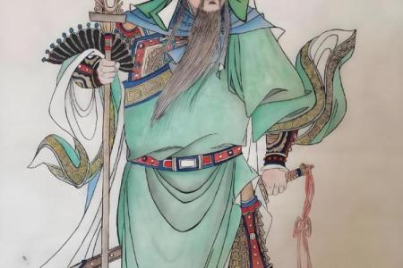 关帝灵鸟叼签