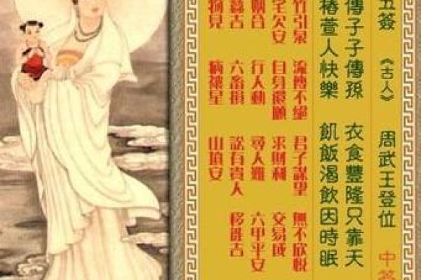 求解关音灵签一十七签