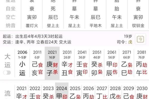 八字排盘免费算命程序