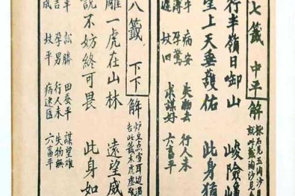 观音灵签的上签有哪些