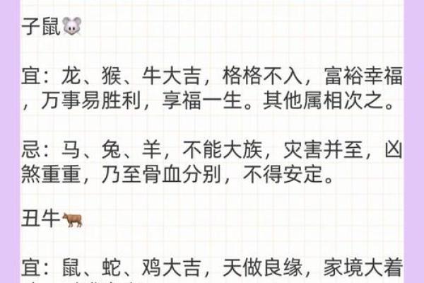 生肖配对 十二生肖最佳配对表格