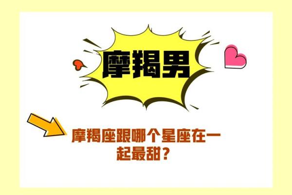 摩羯座男生配什么星座 摩羯座男生和什么星座最配