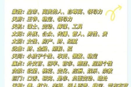 紫薇斗数七杀星