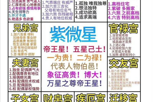 紫薇斗数几种格局
