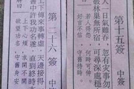 观音南南海灵签解