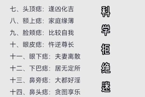 取了痣真的会影响命运吗风水观点