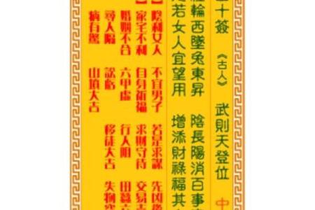 观音灵签第40签解签姻缘