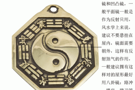 风水上八卦镜正确的挂法和作用