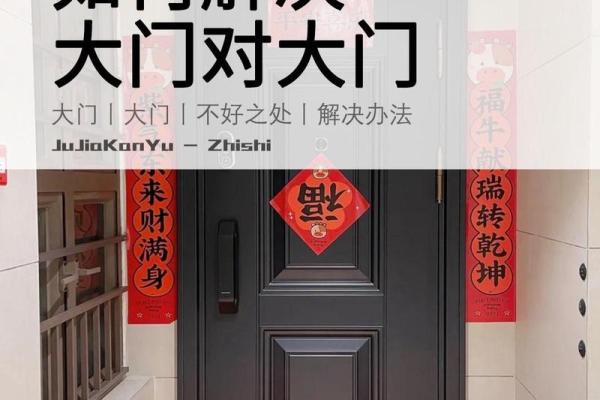 化解门对门风水的方法