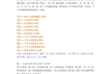 女命称骨算命白话解释上篇