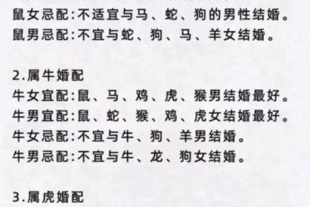 生肖月份表 生肖属相月份配对表