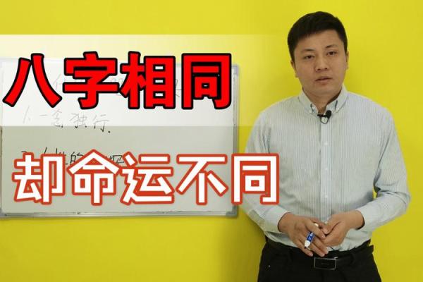 八字相似命运也相同吗