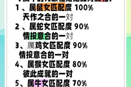 属牛女的婚姻配对更佳属相