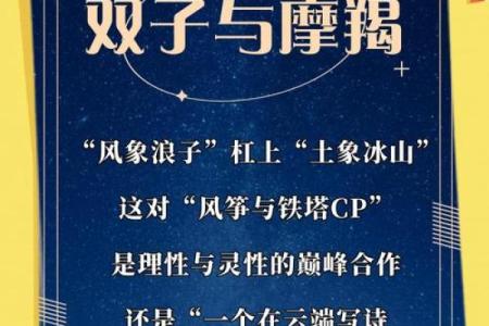 双子座女生与摩羯座男生配对吗