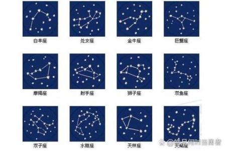 以十二28星座为核心的完整星系图谱解析
