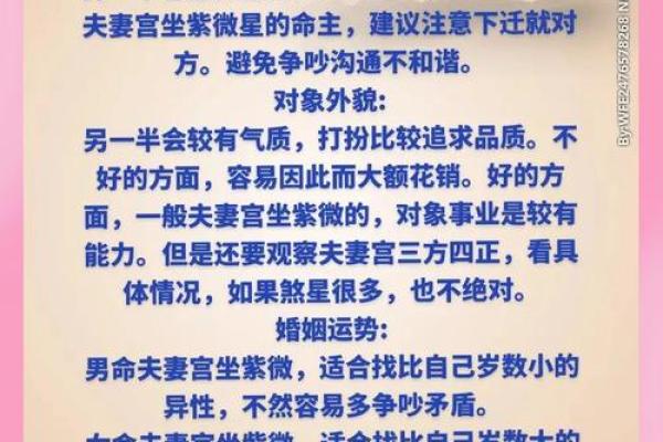 紫微斗数诸星落诸宫之:紫微星夫妻宫详解 紫微斗数诸星落诸宫之:紫微星夫妻宫详解