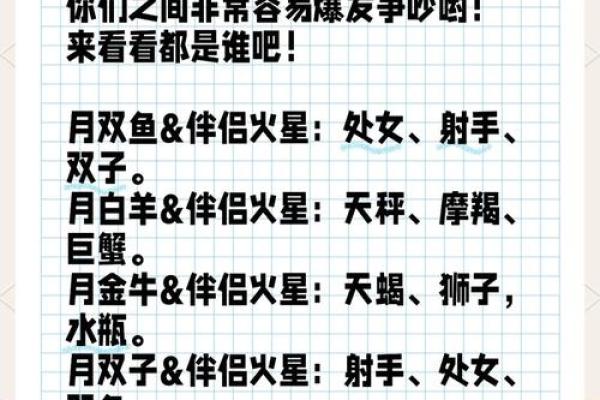 最佳星座配对大揭秘