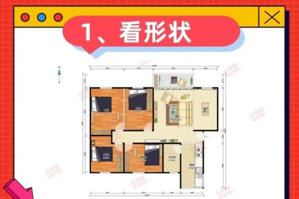 房子朝向更佳风水布局图