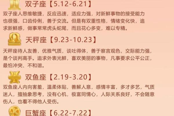 探寻80星座的个性特征与运势解析