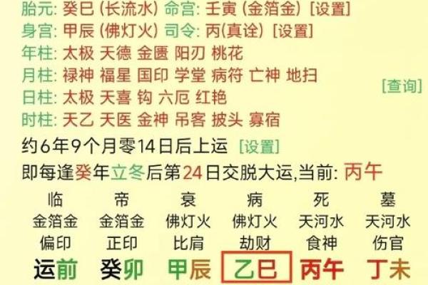 算命每年的