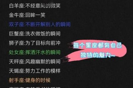 12星座的类型和外形的特点有哪些