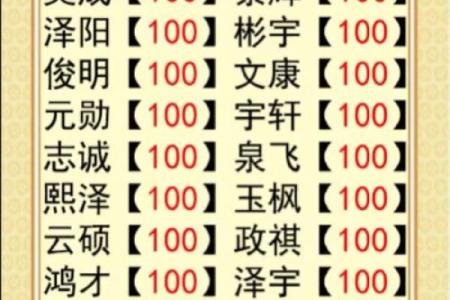 八字谐音