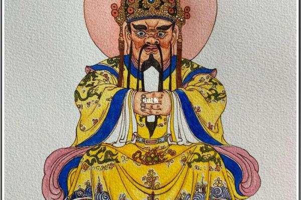 财神爷龙五爷  身上带龙的财神爷像