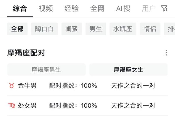 天蝎男和摩羯女配对指数 天蝎男和摩羯女合适吗