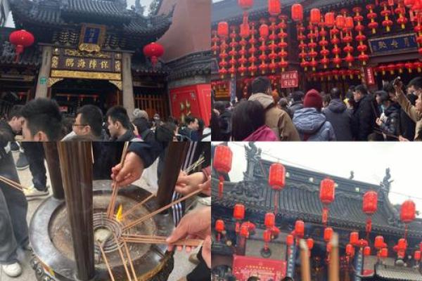 城隍庙灵签抽签仪式视频