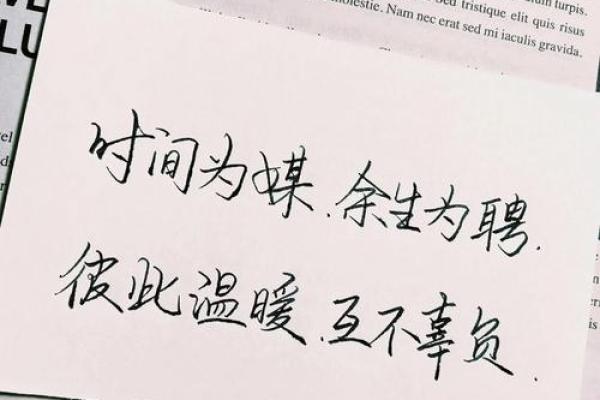 八字短句情话大全