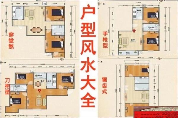 商用房子风水布局图解