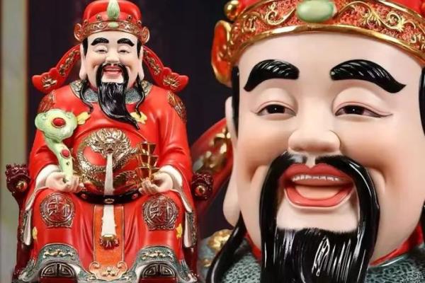 家中文财神摆放位置图片，家中文财神爷的摆放位置？