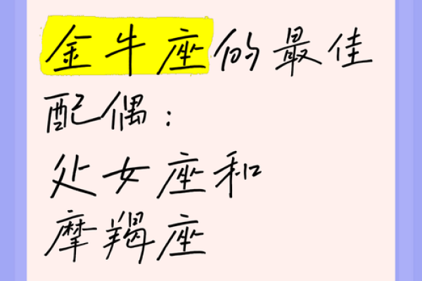 金牛座三区与魔羯座三区的星座配对