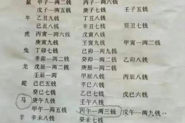 解析称骨算命3两2命