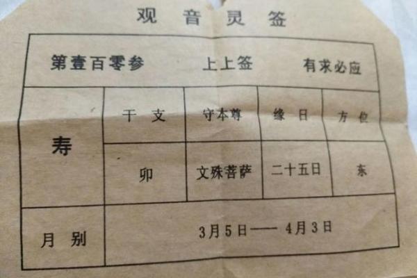 关公灵签二五签