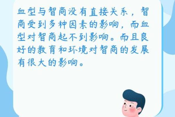 智商排行榜的4大血型有哪些呢