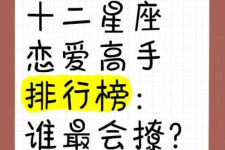 如何撩到十二星座