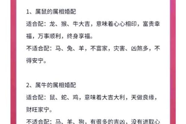 生肖婚姻更佳配对表大全