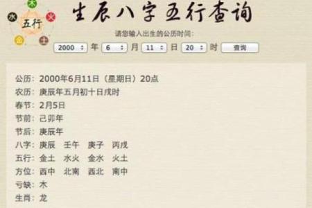 生辰八字速算：轻松预测个人命运走势