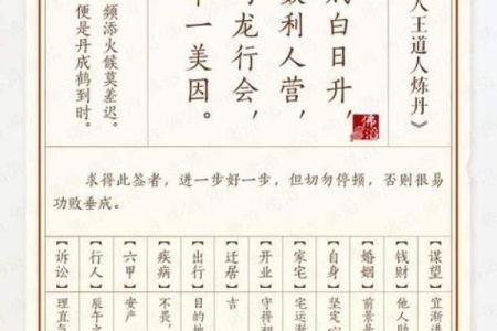 佛祖灵签第1签六甲详解
