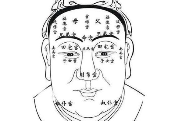 面相算命图解十二宫之：田宅宫