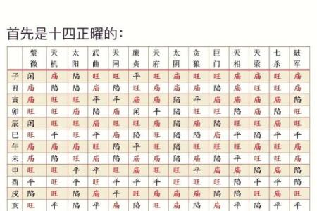 紫薇斗数全集九星
