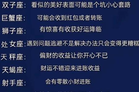 每日问十二星座今天的运势如何