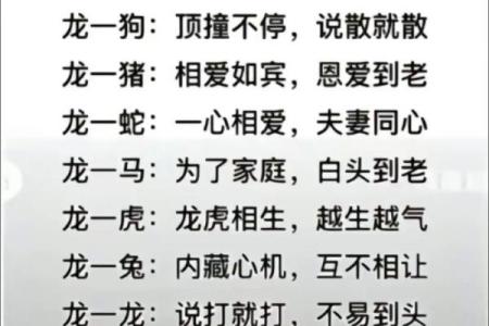 婚姻属相配对
