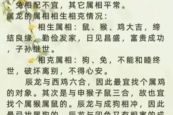 生肖算命婚姻，十二生肖什么属相和龙最配